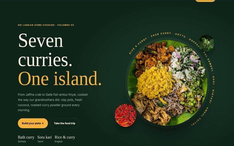 Preview of the Pepper & Palm design